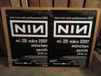 Nine inch nails nin tour plakat poster auf Platte geleim Berlin - Friedenau Vorschau