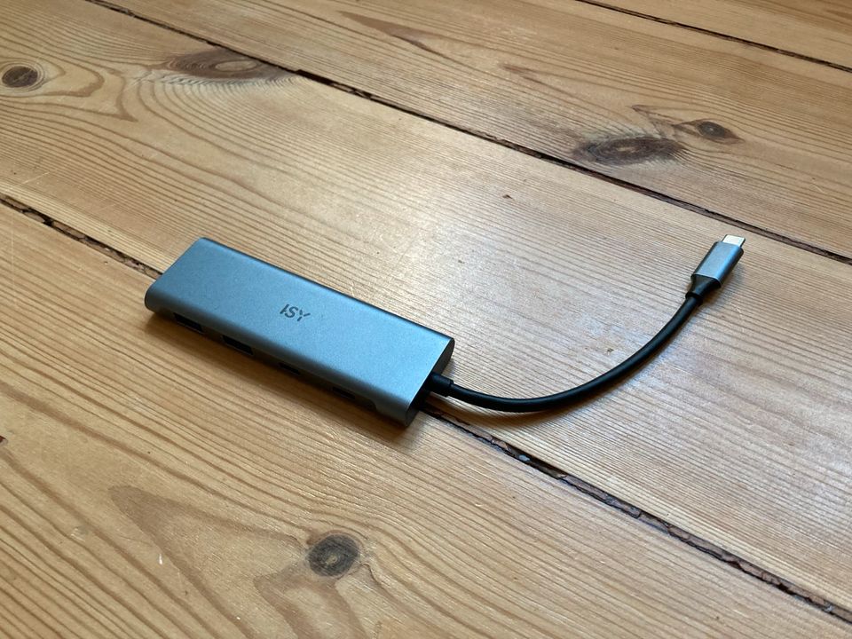 ISY IHU 5200 USB A und USB C Adapter MAC/PC 4 Ports in Berlin