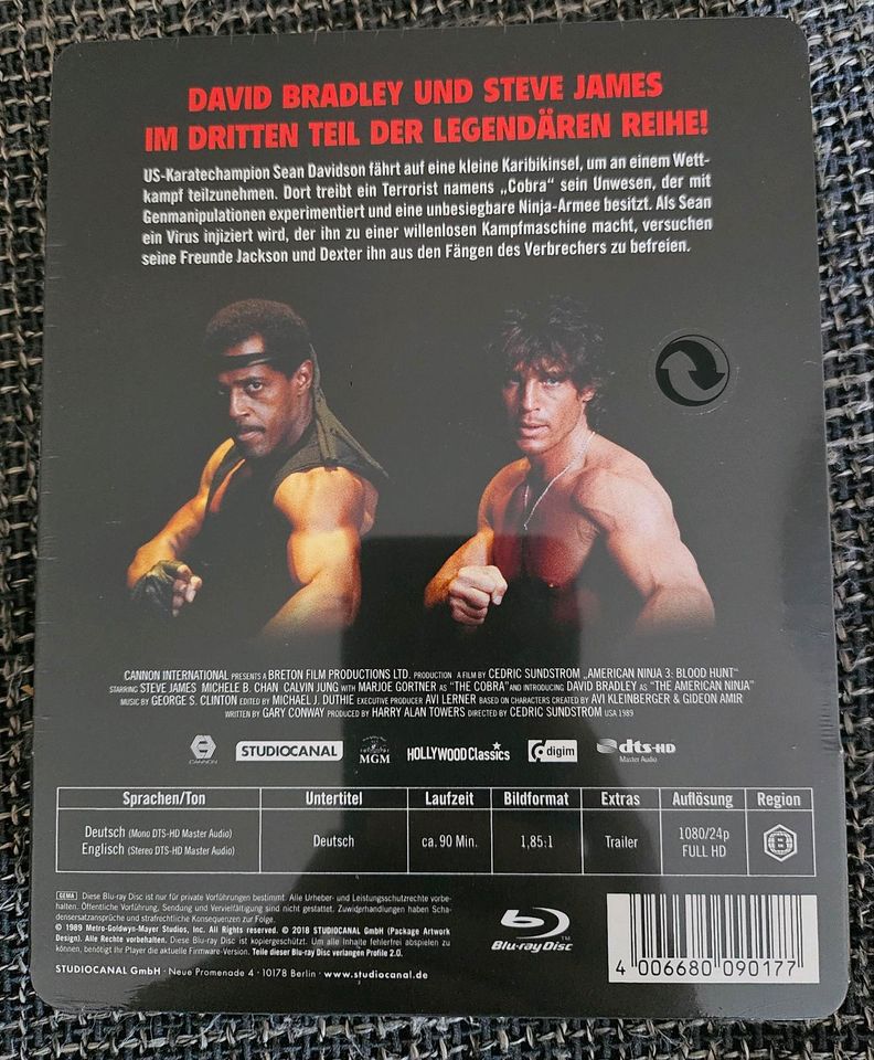 American Fighter 3 (Blu Ray Steelbook) Neu!!! in Stuttgart