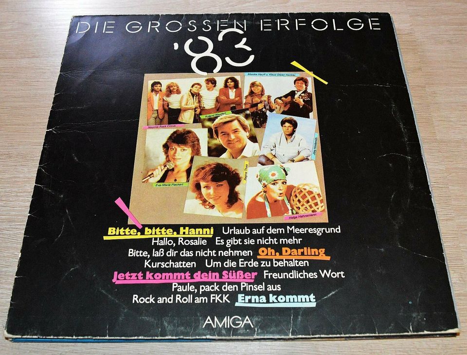 DIE GROSSEN ERFOLGE '83, AMIGA 856025 Vinyl LP 1984 in Bautzen