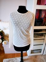 Polka dots, mesh top, transparentes Oberteil, top Nordrhein-Westfalen - Preußisch Oldendorf Vorschau