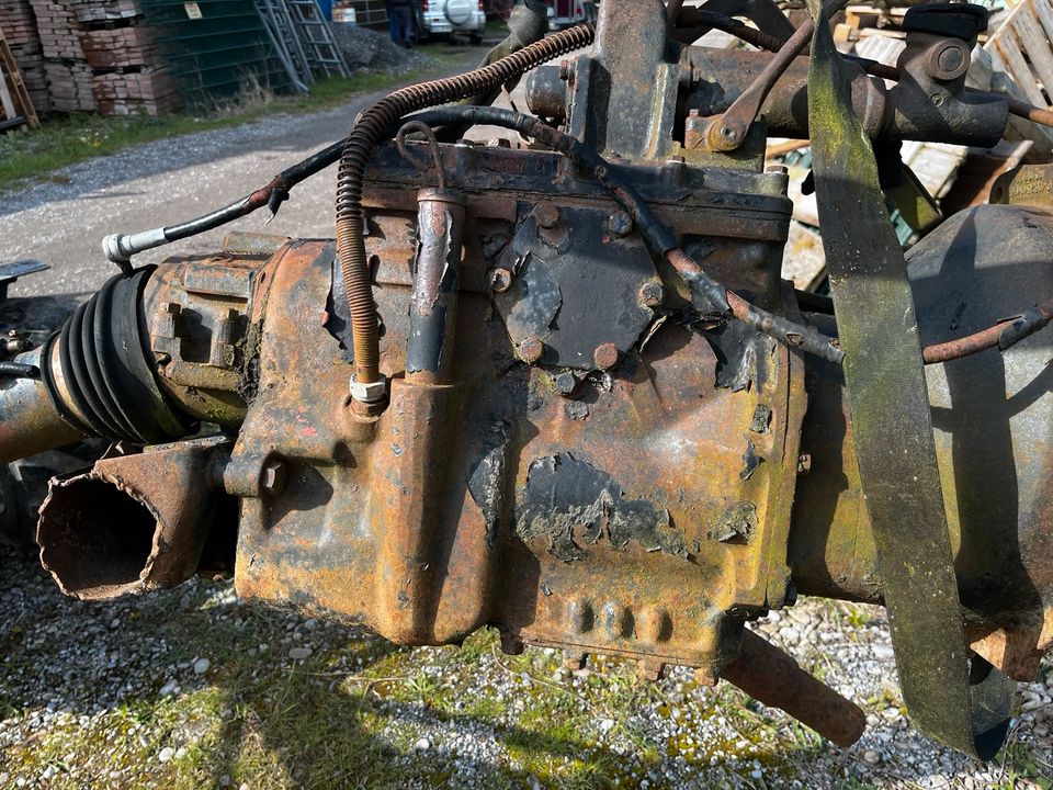 Mercedes Unimog scheunenfund in Oberostendorf