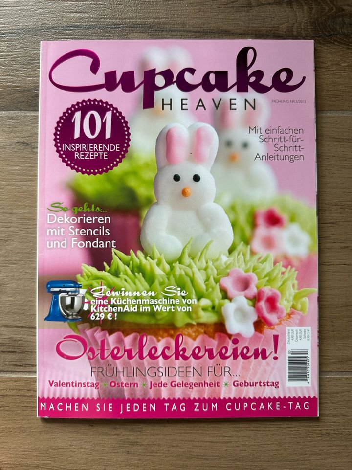 Cupcake Heaven Zeitschrift Food Backen Dekorieren Vierte Ausgabe in Dresden