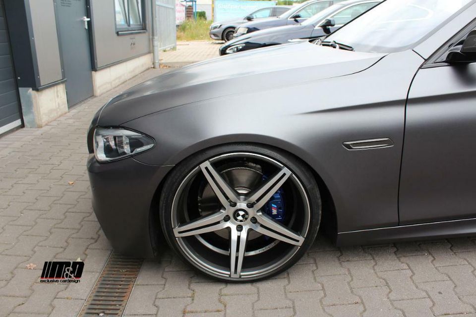 BMW 5er F10 / F11 / M5 -artFORM AF-301 9x21" & 10,5x21" (schwarz) in Dinslaken