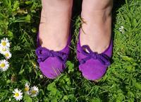 Pretty Ballerinas damen Ballerinas gr.39 lila,Wildleder West - Unterliederbach Vorschau