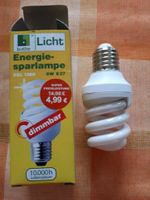 Energiesparlampe 9W E27, ESL1280, dimmbar Sachsen - Weischlitz Vorschau