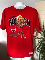 T-SHIRT Dennis Rodman/Chicago Bulls, Mitchell & Ness, NEU!! Gr. L Bayern - Eisingen Vorschau