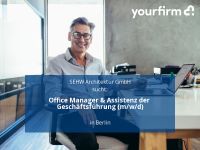 Office Manager & Assistenz der Geschäftsführung (m/w/d) | Berli Mitte - Tiergarten Vorschau