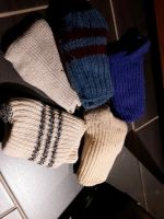 Ein 5 er Set warme 4 selbstgestrickte Damen Socken Hessen - Eiterfeld Vorschau