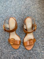 Sandalen - Gr 36 - Echtleder - Cognac Braun - Neu Nordrhein-Westfalen - Hagen Vorschau