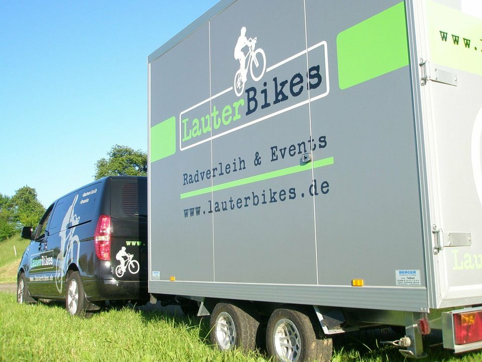 Fahrradtransport E-Bikes Fahrradvermietung von LauterBikes in Bad Wimpfen