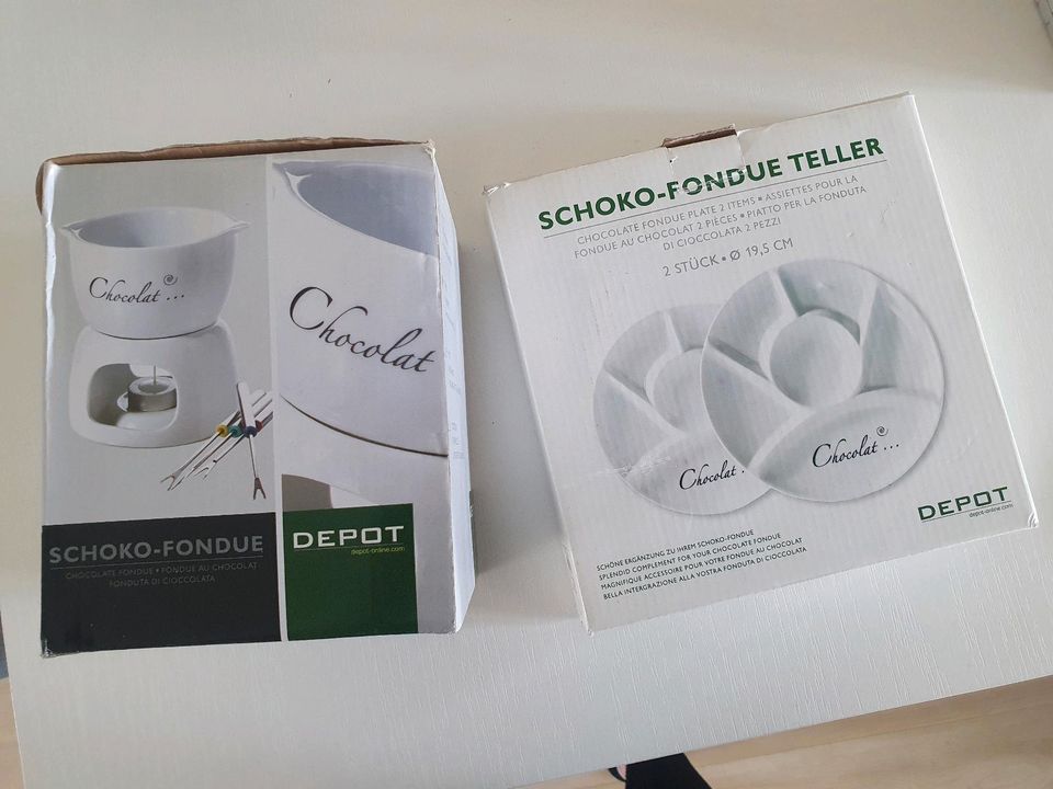 Schoko Fondue Set in Weinheim