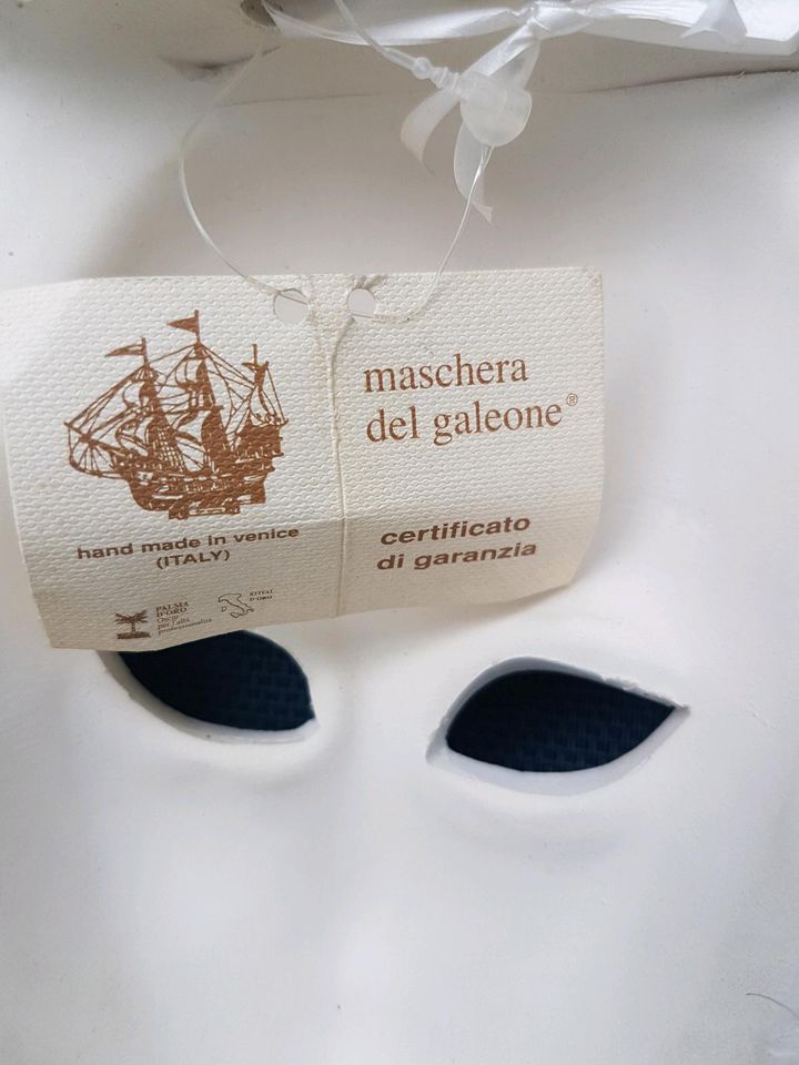 Venezianische Masken Wandmasken Keramik in Beckingen