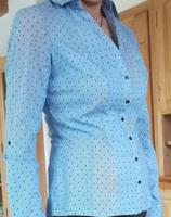 Taillierte Damen Langarm Bluse Hemdkragen blau, Orsay, Gr. 34 Bayern - Dingolfing Vorschau