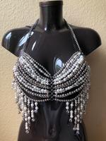 Körperkette mit Perlen Körperschmuck Ketten Festival Kinky Rave Mitte - Wedding Vorschau