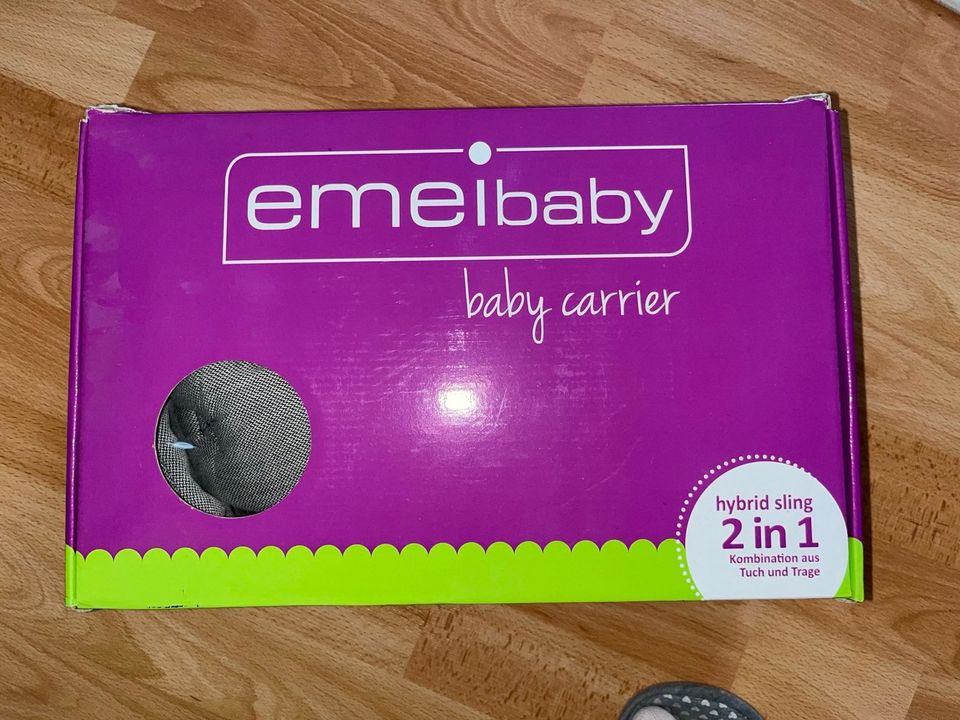 Babytrage + Tuch emei in Mellingen
