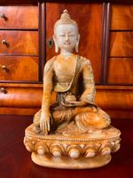 China, Buddha Statue, Jade, Sakyamuni Amitabha, signiert, 4,2 kg Hessen - Elbtal Vorschau