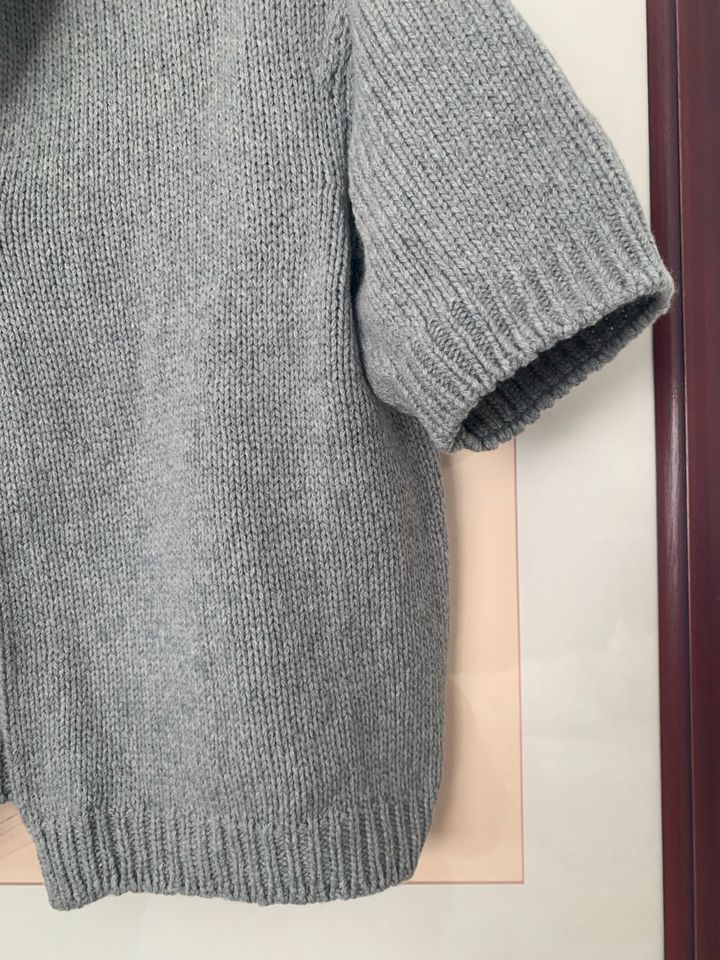 Strickjacke Original Jil Sander Gr.38 Kaschmir/BW mehrfädig in Ahrensburg