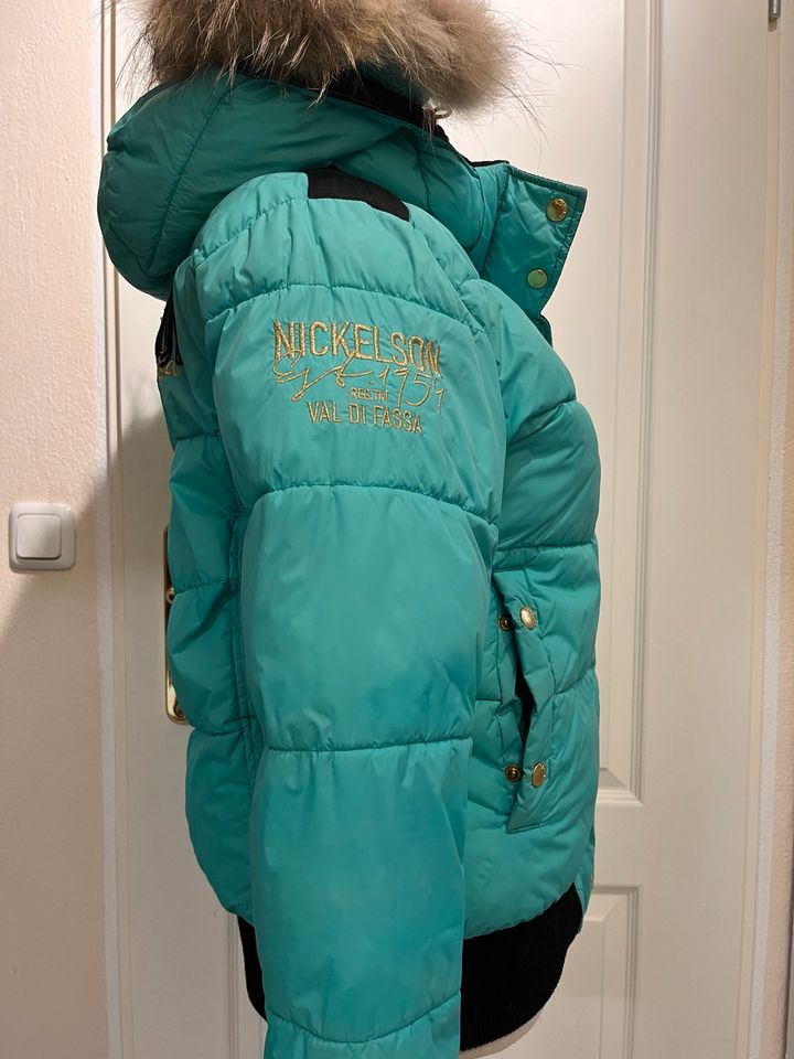 Nickelson Daunenjacke Winterjacke Skijacke Pelzjacke L in Hamburg