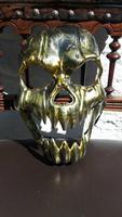 goldene Skelett Halloween Maske Skeleton Fasching Karneval Prank Bayern - Miesbach Vorschau