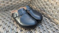 Birkenstock Boston Leder Gr 35 schwarz Baden-Württemberg - Nufringen Vorschau