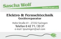 Waschmaschine Trockner Reparatur Kundendienst Niedersachsen - Sulingen Vorschau