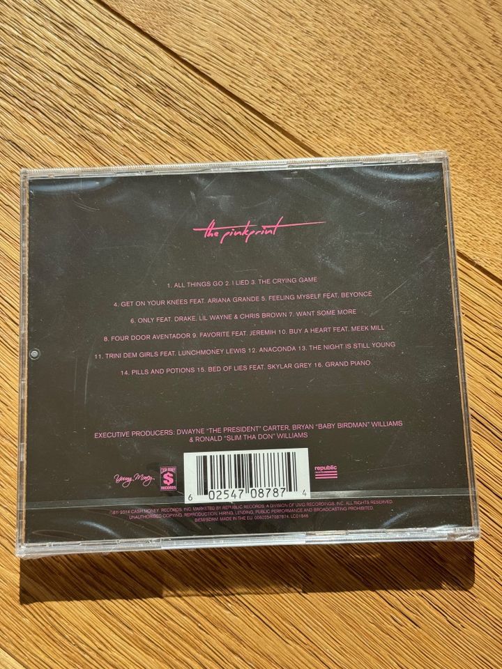 Nick Minaj CD, The Pinkprint - neu und ungeöffnet in München