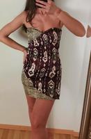 Zara Bandeaukleid Kleid Leo Gr. 36 Neu Niedersachsen - Bösel Vorschau