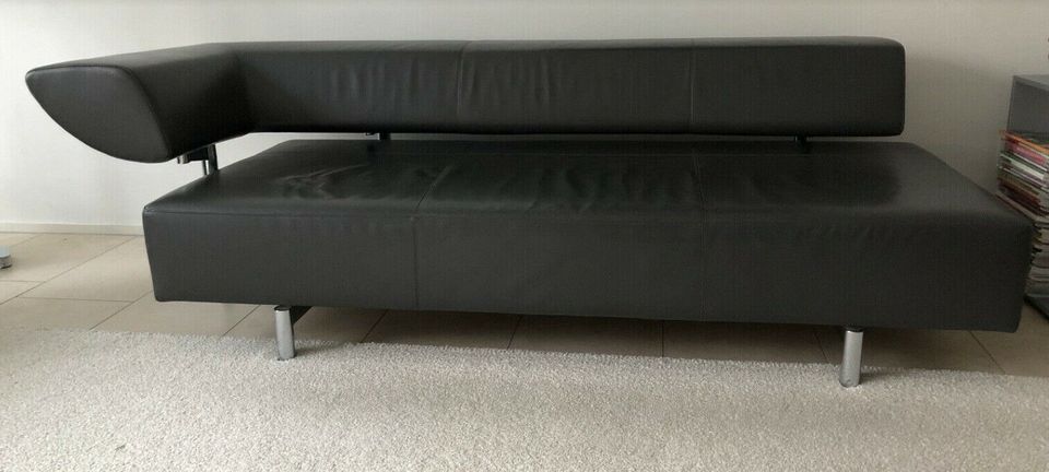 COR Design Sofa Arthe - Leder grau/antrazit in Dortmund