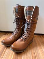 Mustang Stiefel Leder gefüttert Sachsen - Mockrehna Vorschau