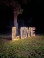 LOVE Leuchtbuchstaben mit Lichterketten zur Vermietung Rheinland-Pfalz - Hennweiler Vorschau