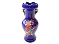 alt Porzellan Vase kobaltblau Blumen Muster kleine Henkel 12,5 cm Nordrhein-Westfalen - Geldern Vorschau