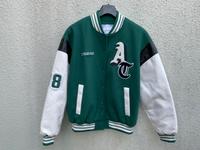 Bershka College Jacke grün - weiße Ärmel Größe M Nürnberg (Mittelfr) - Oststadt Vorschau