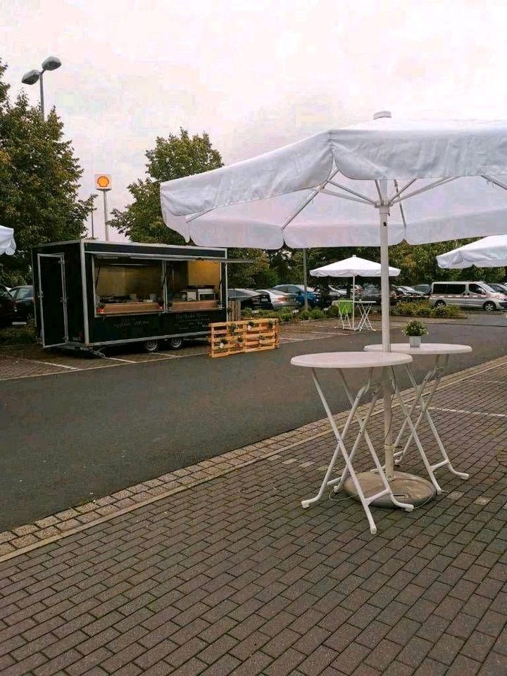 XXL Imbisswagen Imbissanhänger Grillwagen Verkaufswagen mieten zu vermieten leihen food truck zu vermieten street food anhänger  mobile küche Dönerwagen Crepes wagen Grillfest waffel Döner anhänger in Groß-Gerau