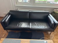 Sofa Kunst Leder Couch 2-Sitzer mit Seiten Kissen Klassik Vintage Berlin - Tempelhof Vorschau