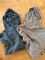 2 Rusty Strickhoodies M Skate grau braun Baden-Württemberg - Ulm Vorschau