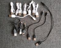 Kurze Micro-USB-Kabel Ladekabel ca. 0,15 m (1× 30cm) weiß schwarz Hannover - Bothfeld-Vahrenheide Vorschau