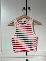 Weiß-rot gestreiftes Top H&M S Bayern - Lindenberg im Allgäu Vorschau