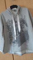 xox, tolles Sweatshirt, Gr. 44, hellgrau mit Kapuze Hessen - Obertshausen Vorschau