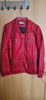 Canda Kunstlederjacke Lederjacke Jacke Damen rot Größe 44 Bayern - Bad Staffelstein Vorschau