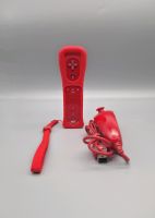 Nintendo Wii / Wii U Motion Plus Controller mit Nunchuck | Rot Nordrhein-Westfalen - Rhede Vorschau