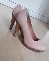 Marco Tozzi Glitzer High Heels rosa Größe 36 Nordrhein-Westfalen - Menden Vorschau