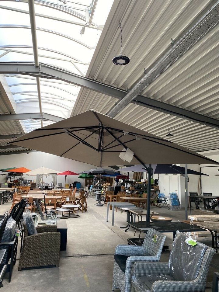 Gartenmöbel ⭐Outlet Dülmen Lounge Marken Sessel Schirme Pavillon in Düsseldorf