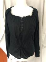 Esprit, Langarmshirt, Bluse, sommerlich, schwarz, Gr. M Niedersachsen - Berne Vorschau