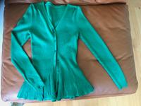 Madeleine Cardigan/Feinstrickjacke grün, tailliert/Schößchen, 38 Bayern - Bad Wörishofen Vorschau
