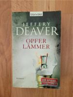 Opfer Lämmer - Jeffrey Deaver Wandsbek - Hamburg Bramfeld Vorschau