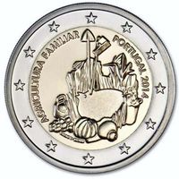 2 Euro Münze PORTUGAL Internationales Jahr d. Familienfarmen 2014 Berlin - Mitte Vorschau