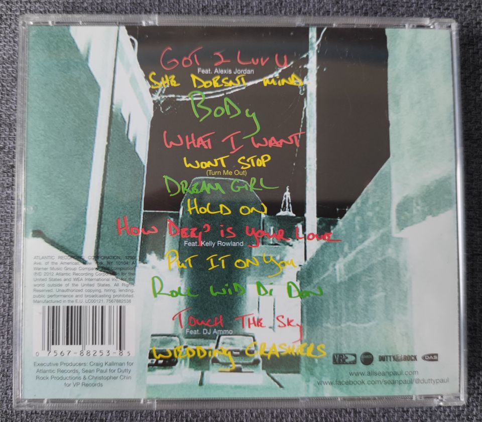 Sean Paul - Tomahawk Technique (CD-Album) in Aachen