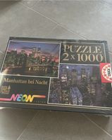 Manhattan Puzzle Neon 2x 1000 Nordrhein-Westfalen - Wadersloh Vorschau