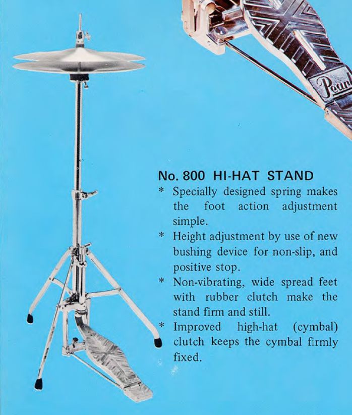 Pearl Vintage HiHat Stand 1975 in Duisburg